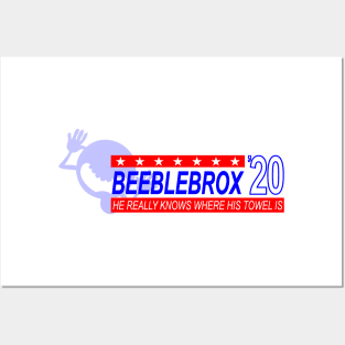 Beeblebrox Campaign Posters and Art